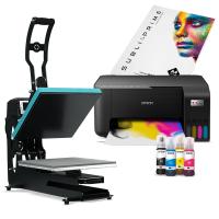 Pack plancha transfer InkOne SwapPress PT5 + impresora Epson EcoTank ET-2860 Series