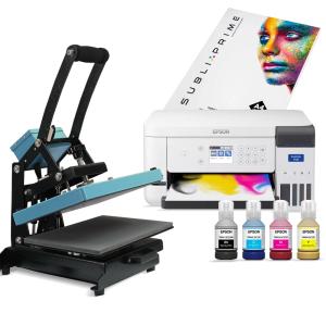 Kit pressa a caldo InkOne HobbyPress + stampante Epson Surecolor SC-F100