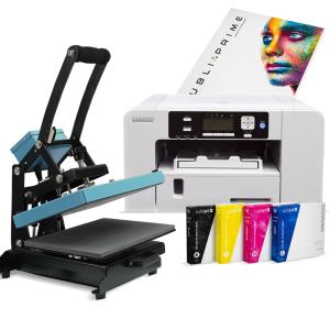 Kit pressa a caldo InkOne HobbyPress + stampante Sawgrass SG500