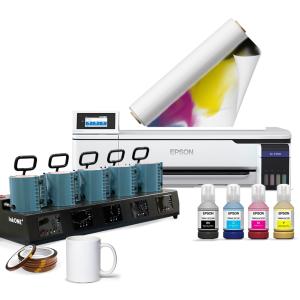 Pack plancha térmica para tazas SUB-T5000 + impresora Epson SC-F500