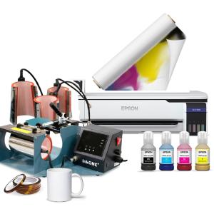 Pack plancha térmica para tazas InkOne M1 Pro  + impresora Epson SC-F500