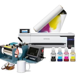 Kit pressa termica tazze InkOne M1 + stampante Epson SC-F500