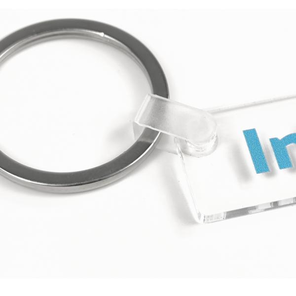 Portachiavi in acrilico da personalizzare