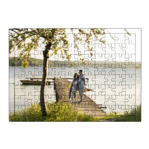 Puzzles de 96 piezas de madera con marco (40x28,5 cm) 2