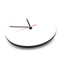 Horloge en bois ronde sublimation