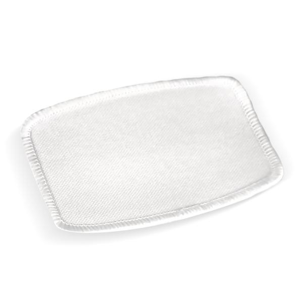 Patch en tissu rectangulaire arrondi