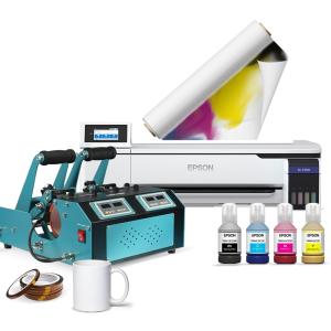 Pack Presse à tasses 2 en 1 InkOne M2 + imprimante Epson SC-F500