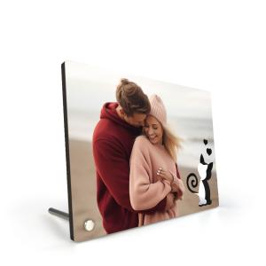 Cadre photo en bois Mascotte 2