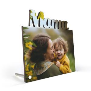 Portafotos Mama de madera 2