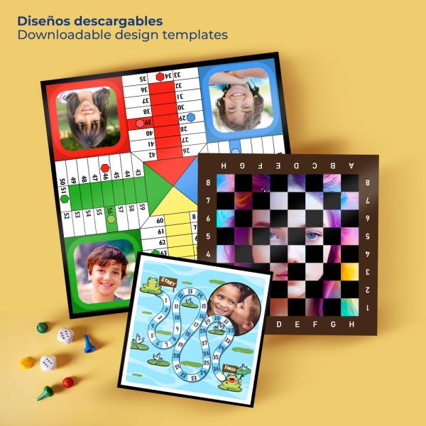 Tablero de juego (fichas no incluidas)