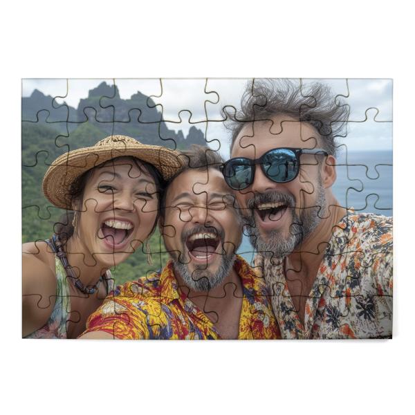 Puzzle in legno da 48 pezzi (25x17,5 cm)