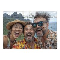 Puzzle in legno da 48 pezzi (25x17,5 cm)