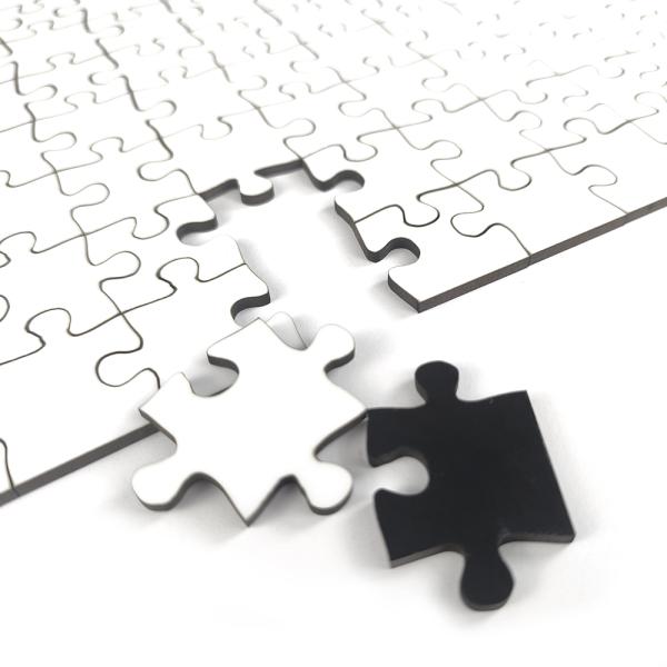 Puzzle in legno da 96 pezzi (36x25 cm)