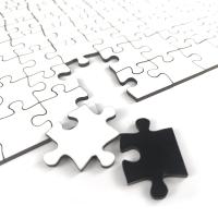 Puzzle in legno da 96 pezzi (36x25 cm)