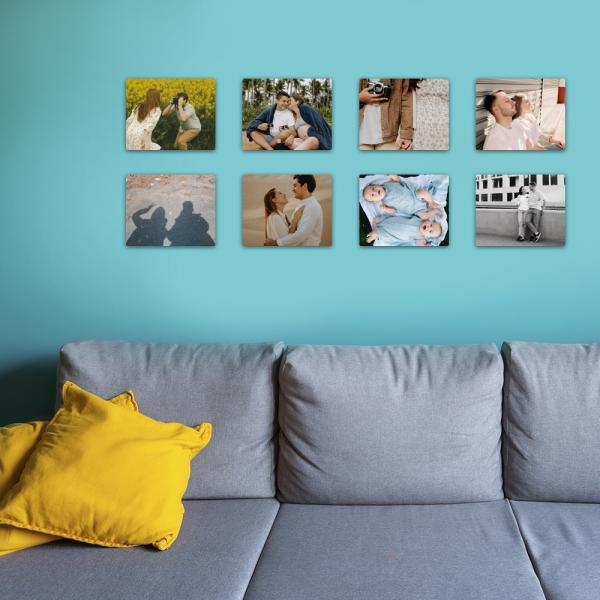Wooden photo frame for wall (25x20 cm)