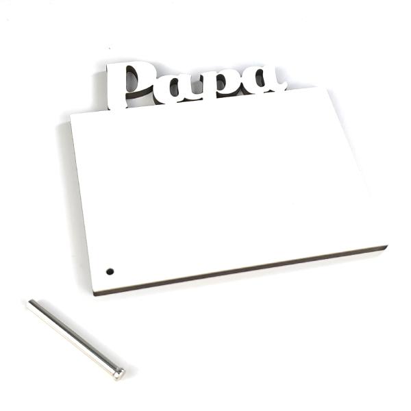 Portafotos Papa de madera DM3 sublimable