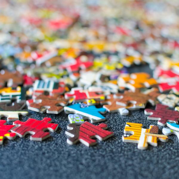 24 piece high quality Puzzle with Frame (28.5x20 cm)