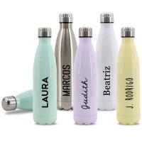 Borraccia termica in acciaio inox da 750 ml personalizzabile tramite sublimazione