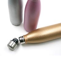 Botella térmica acero inoxidable efecto purpurina 500ml personalizable por sublimación