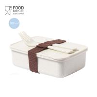 Fiambrera con cubiertos incluidos, personalizable por sublimación