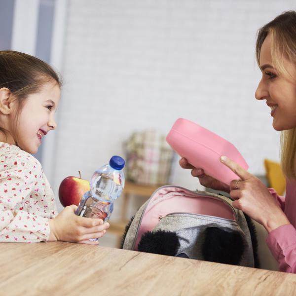 Boîte à lunch avec fermeture personnalisable par sublimation 2D