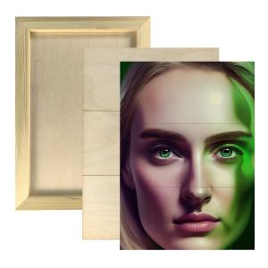 Lienzo de madera con lineas 2