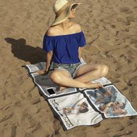 Serviette en microfibre toucher coton pour sublimation