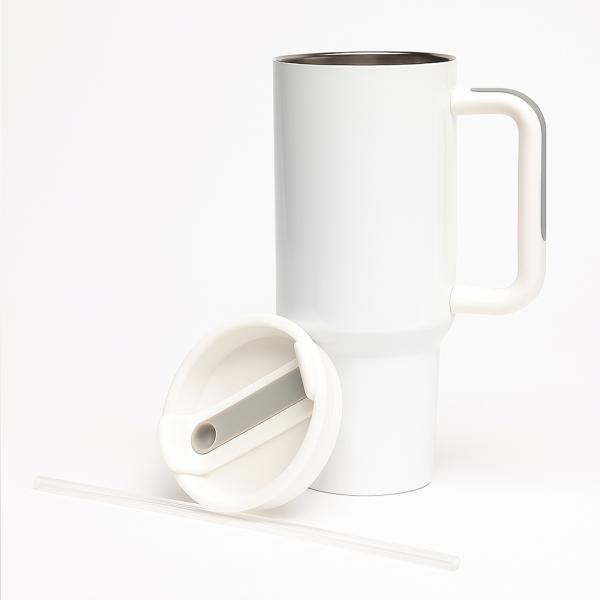 Taza termo con tapa y pajita de 40oz XL