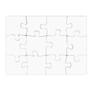 Puzzles 12 piezas alta calidad (14x10 cm) para sublimación