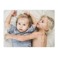 12 piece high quality Puzzles (14x10 cm) for sublimation
