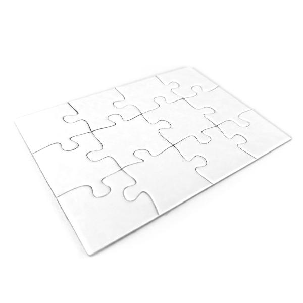 Puzzles 12 pièces haute qualité (14x10 cm) pour sublimation
