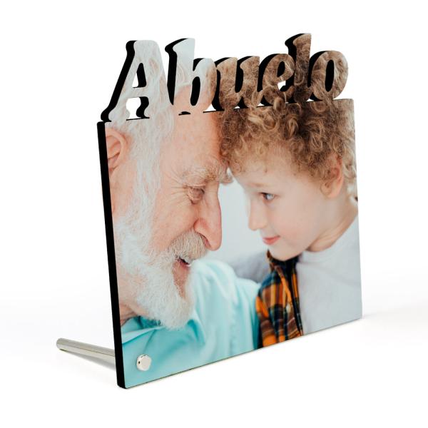 Wooden photo frame Granpa