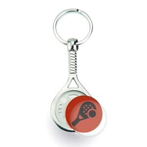 Metal padel racket keychains MPD (x100)