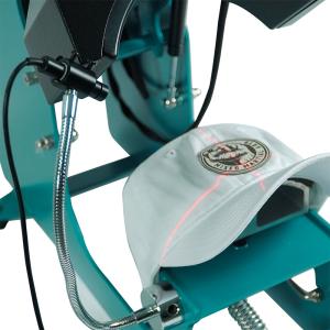 Sistema di allineamento laser per pressa termica 2