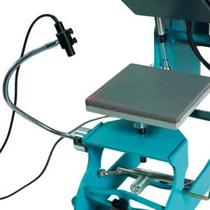 Laser alignment system for heat presse