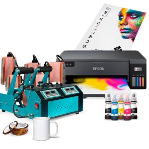 Pack Presse à tasses InkOne M2 + imprimante Epson EcoTank ET-14100