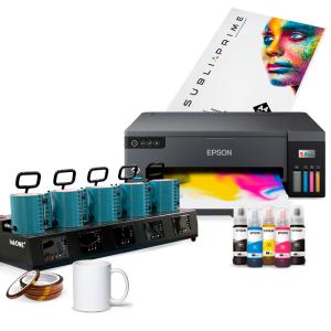 Pack plancha térmica para tazas InkOne M5  + impresora Epson EcoTank ET-14100