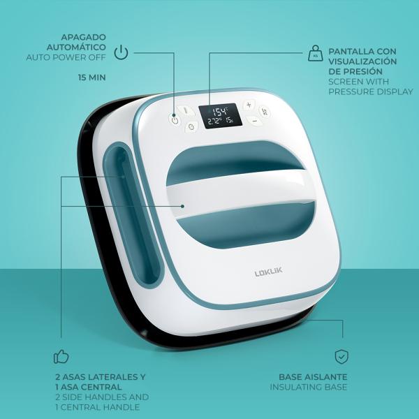 Pressa termica piana LOKLiK Easy Heat Press