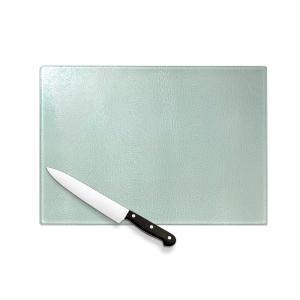 Rectangular glass cutting board