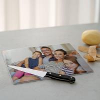 Tagliere in vetro rettangolare