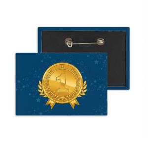 Chapas rectangulares personalizables 78 x 53 mm para máquina B-900S