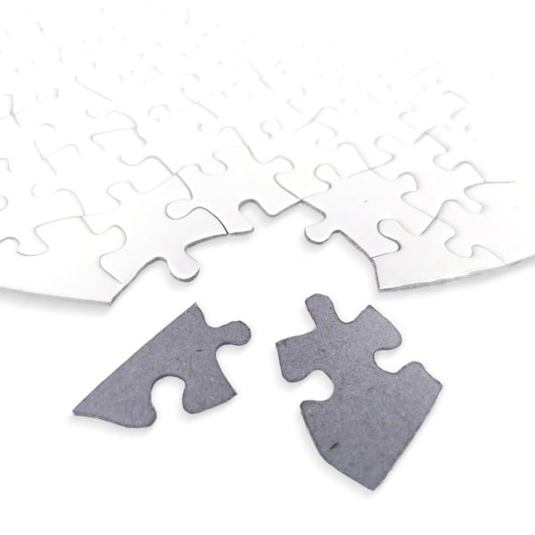 Puzzle a cuore resistente (2 mm di spessore) ideale per la Festa della Mamma
