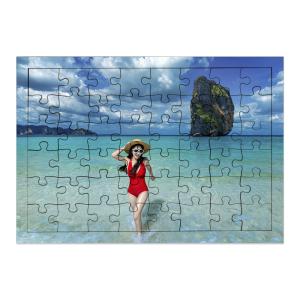 Puzzles 48 piezas de madera con marco para sublimación 2