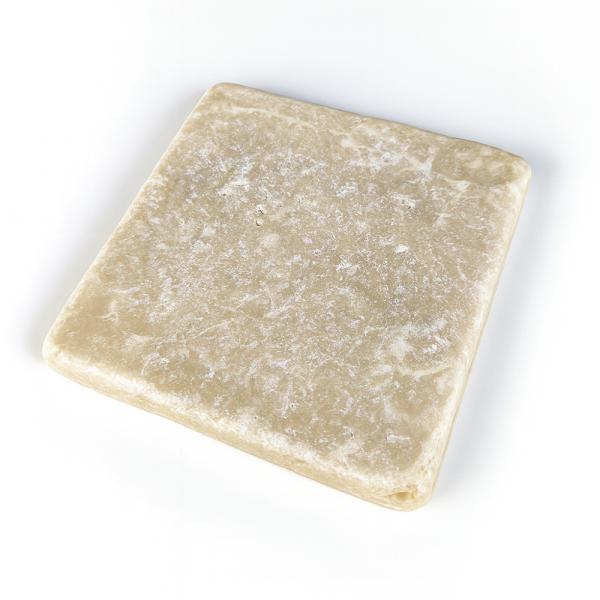 Posavasos cuadrado de mármol con textura rústica