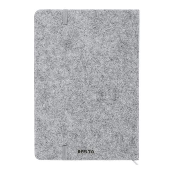 Taccuino personalizzato A5 in feltro e sughero (stile eco-tendenza)