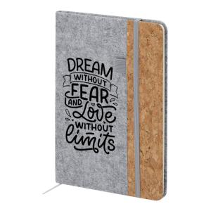 Bloc-notes en feutre recyclé A5 pour sublimation 2