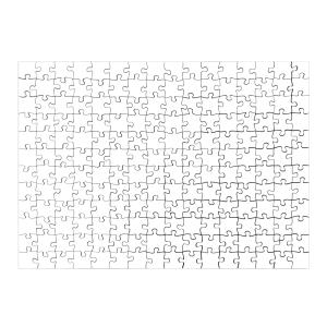 192 pieces wooden puzzle for sublimation (40x28.5 cm)
