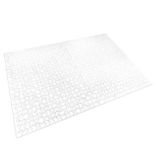 Puzzle de 1000 piezas de cartón blanco con acabado de alta calidad