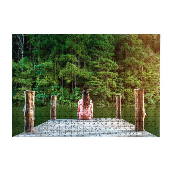 Rompecabezas de cartón personalizable por sublimación para niños y adultos