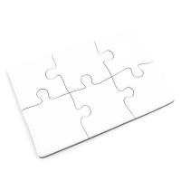 Puzzle magnetico sublimabile confezione da 2 unità con finitura lucida